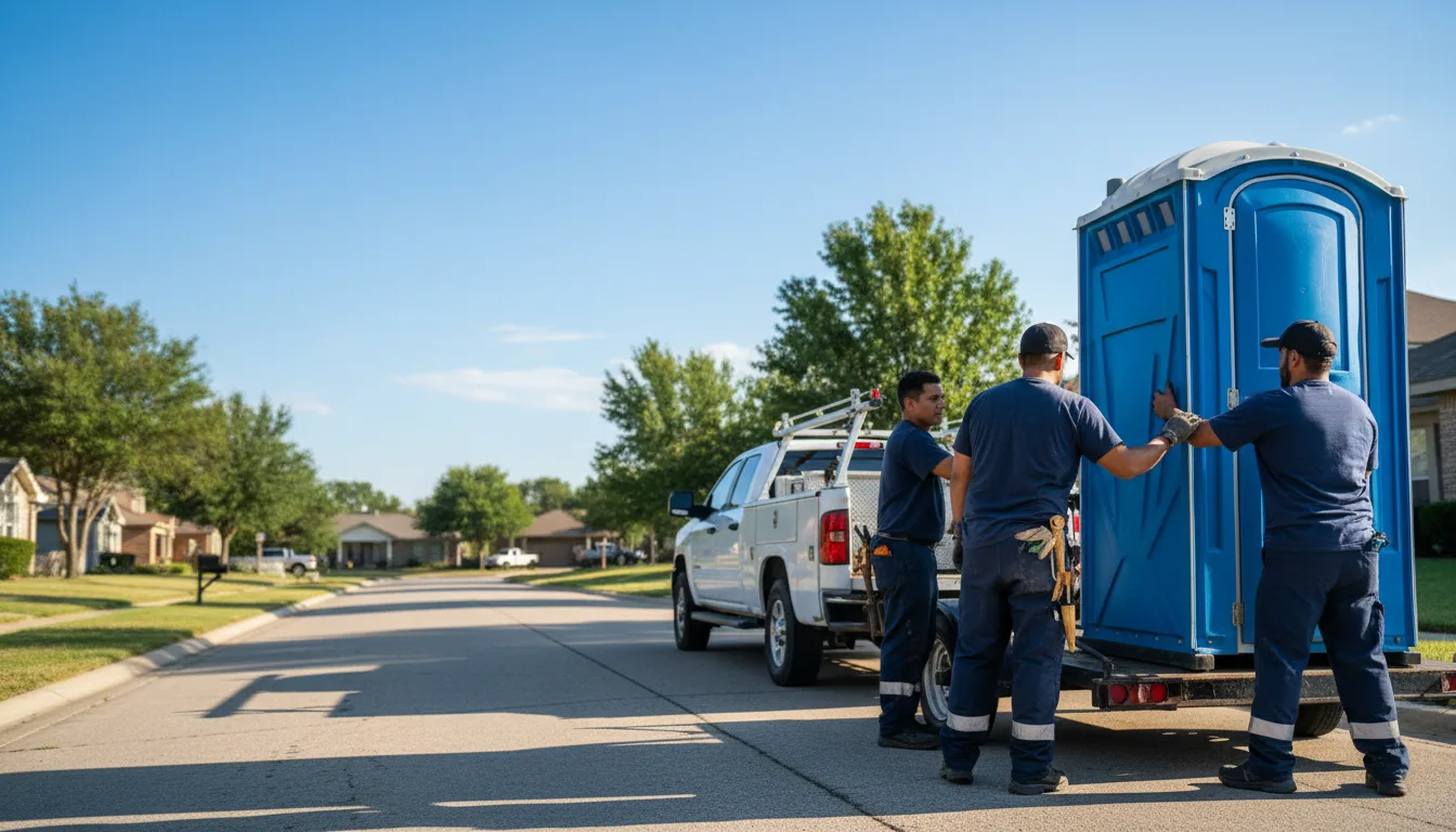 Portable Toilet Rental in Lamesa, TX near me